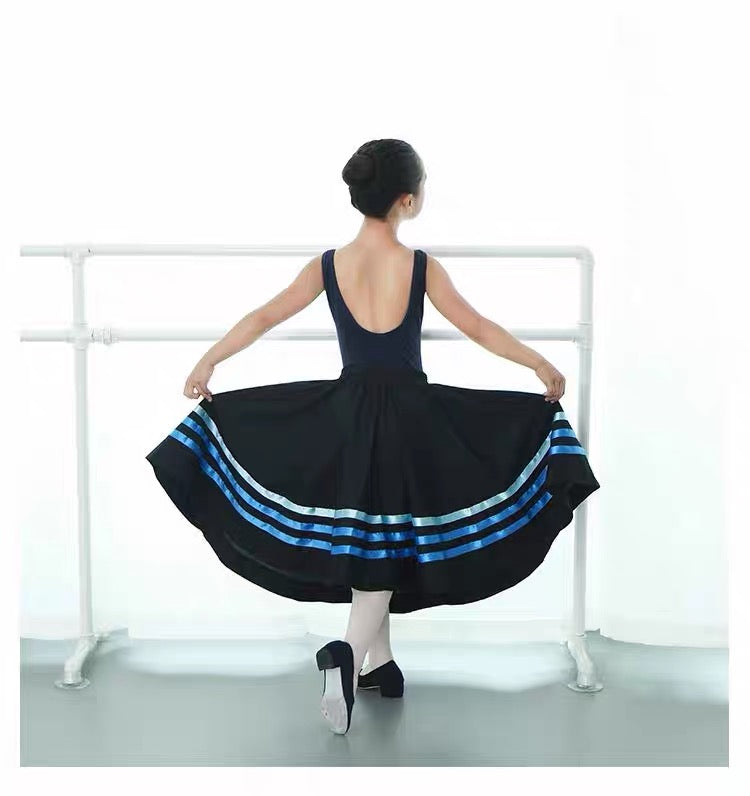 Character Skirt Blue Ribbon