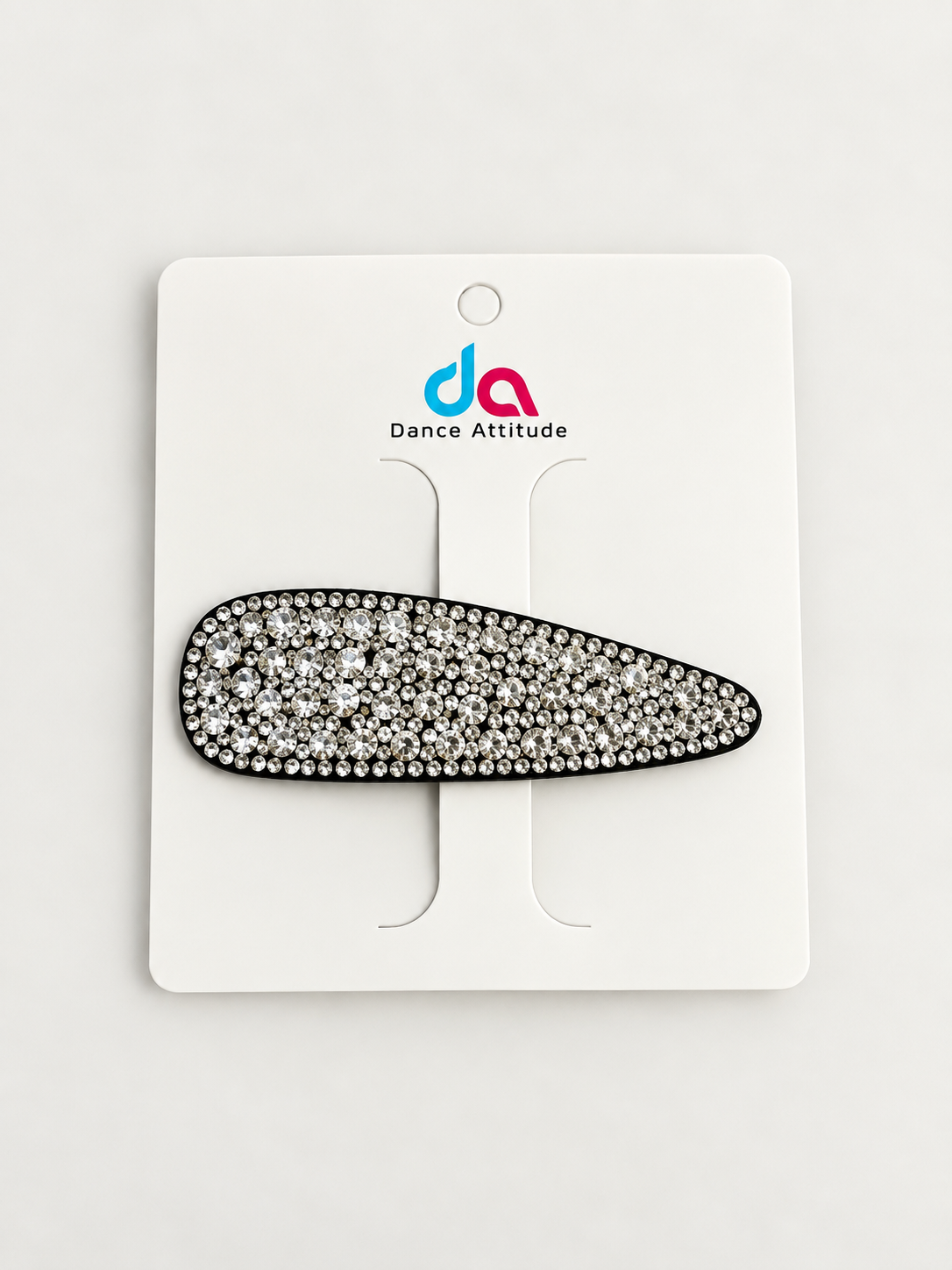 Diamonte Hair clip Tear drop
