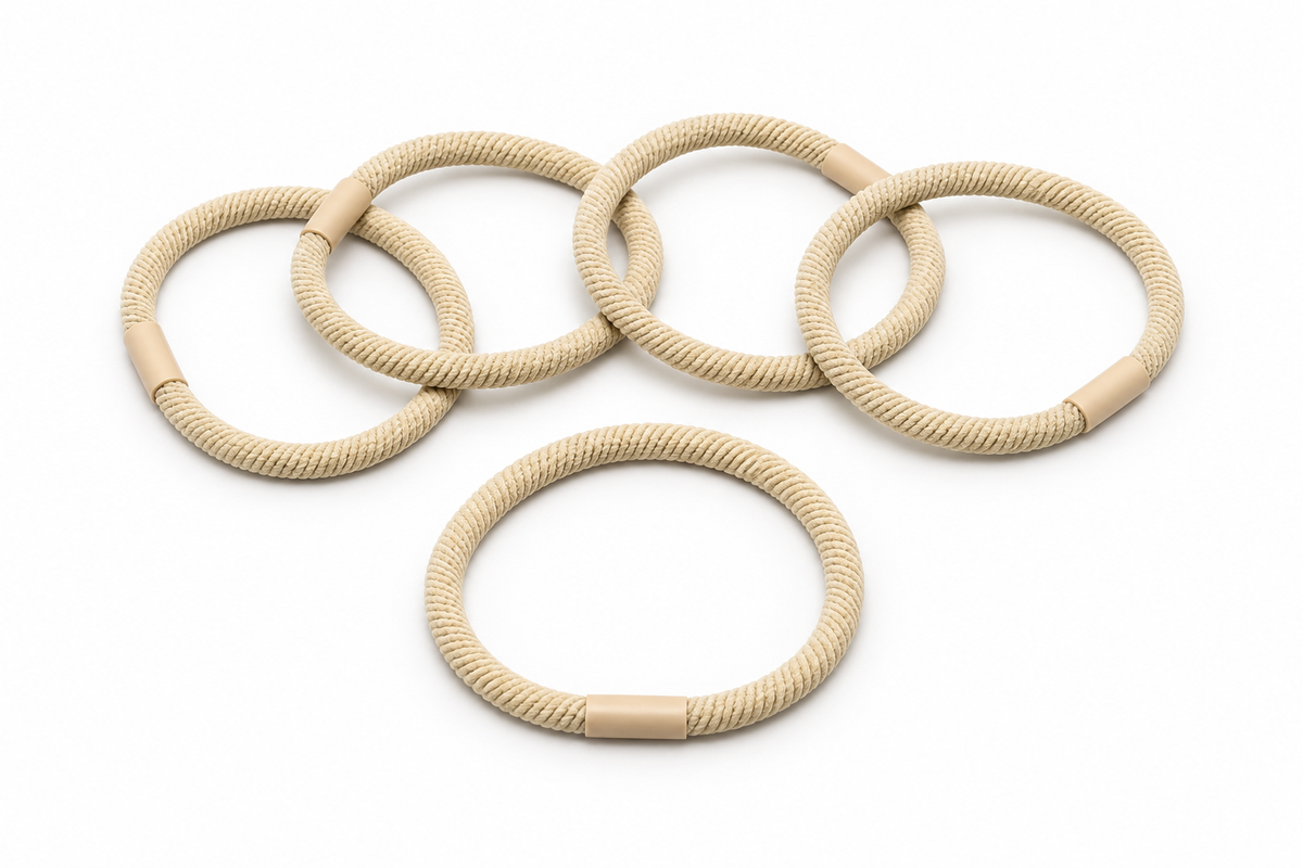 Strong Hold Hair Elastics 5pk