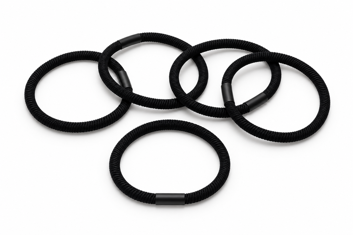 Strong Hold Hair Elastics 5pk