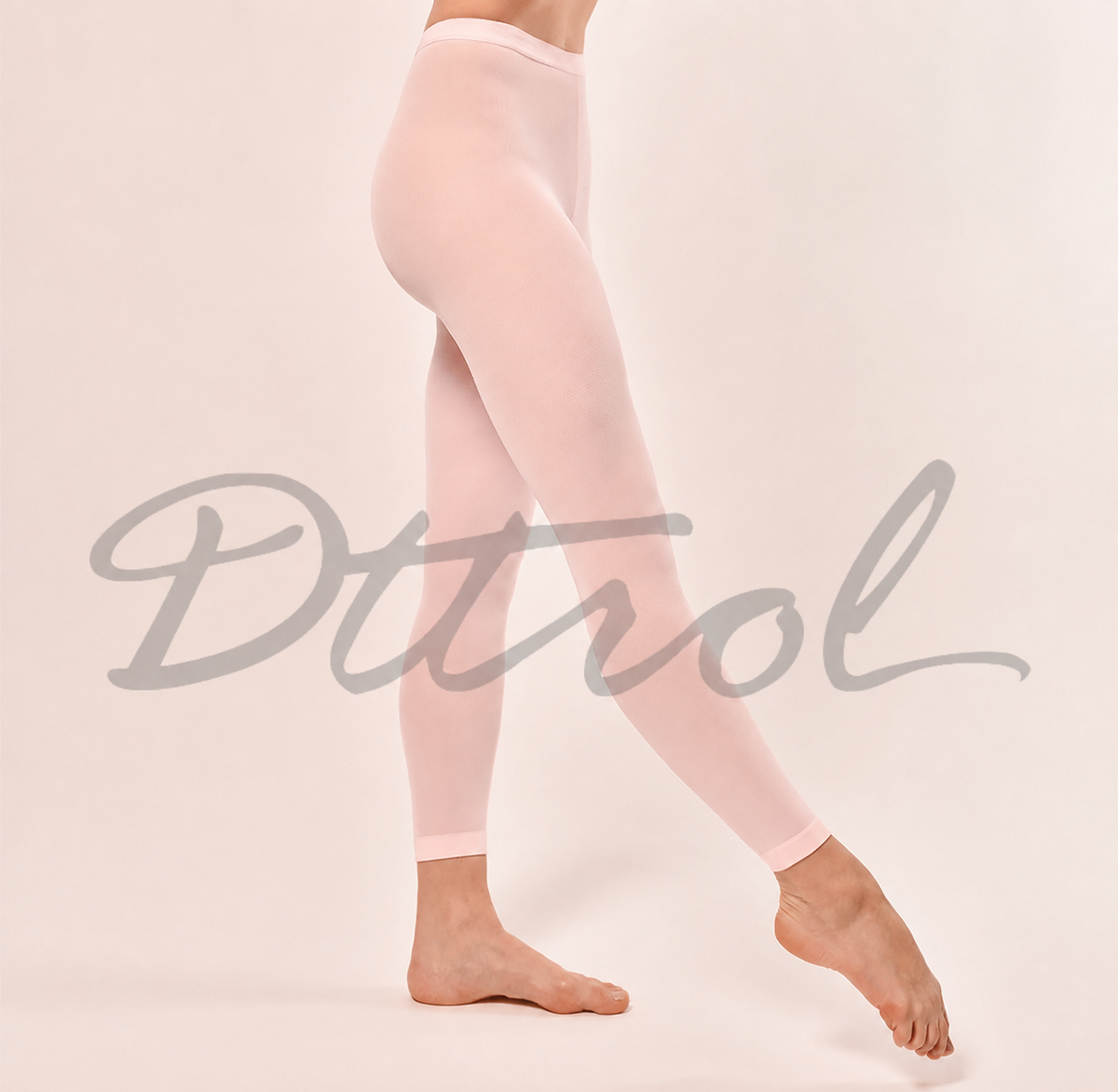 Footless Tights Pink