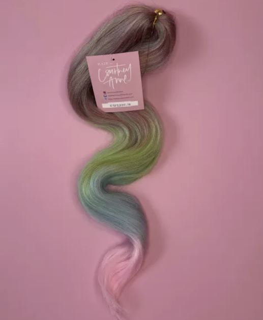 Rainbow Hair Extentions