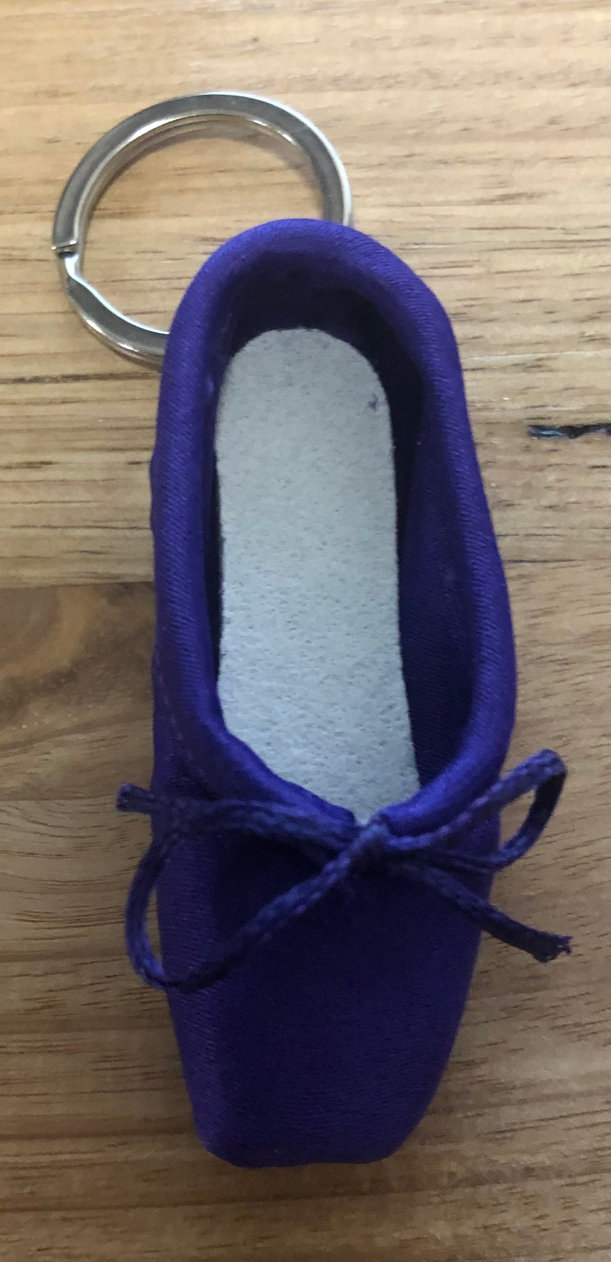 Ballet Key ring Purple