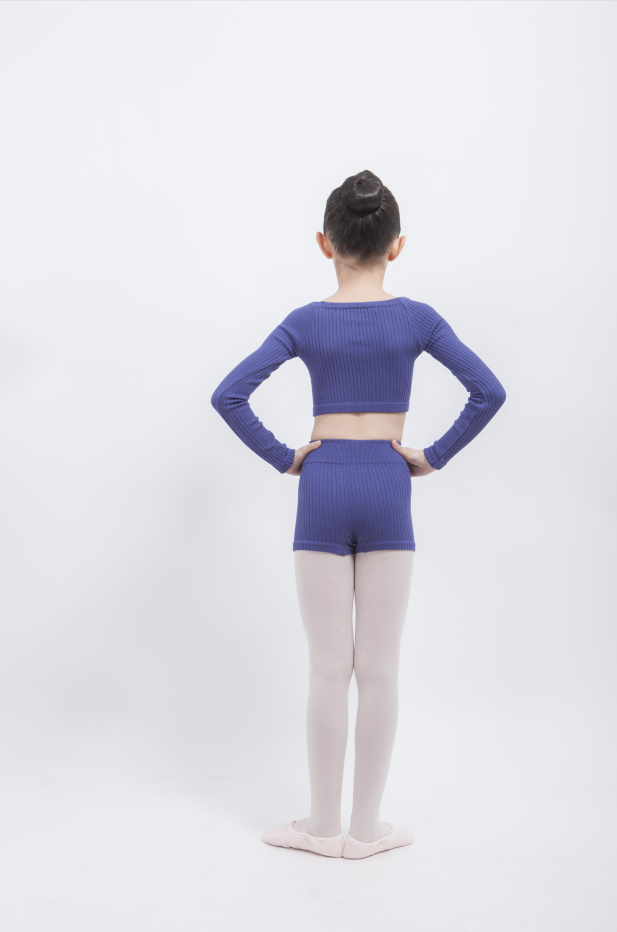 Bamboo Fiber Winter top Purple