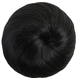 Dance Attitude Black Professional adjustable Bun hair