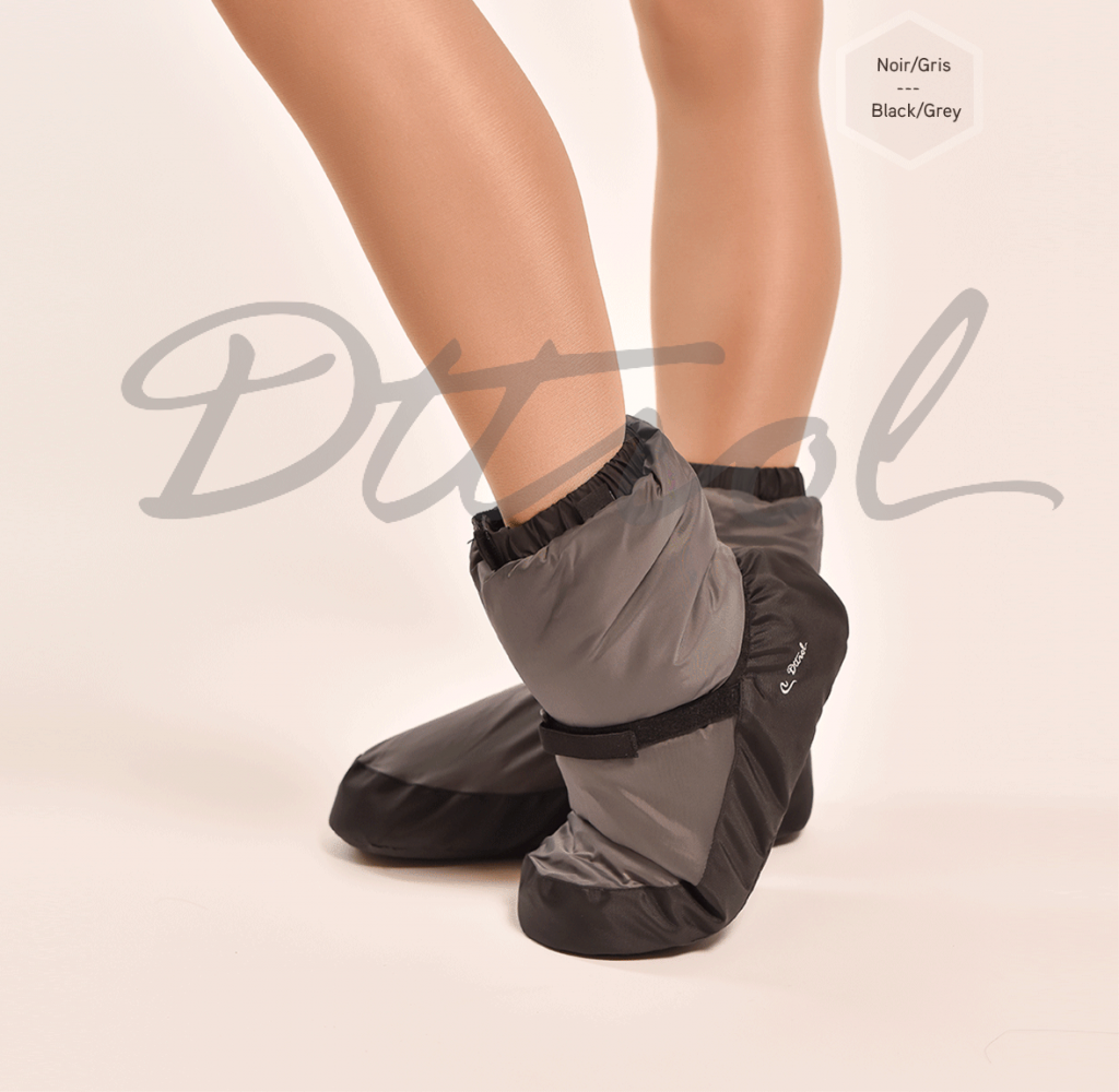 Grey Warm Up Booties