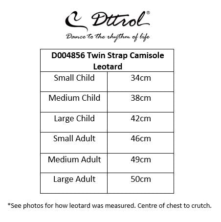 Twin Strap Camisole Leotard