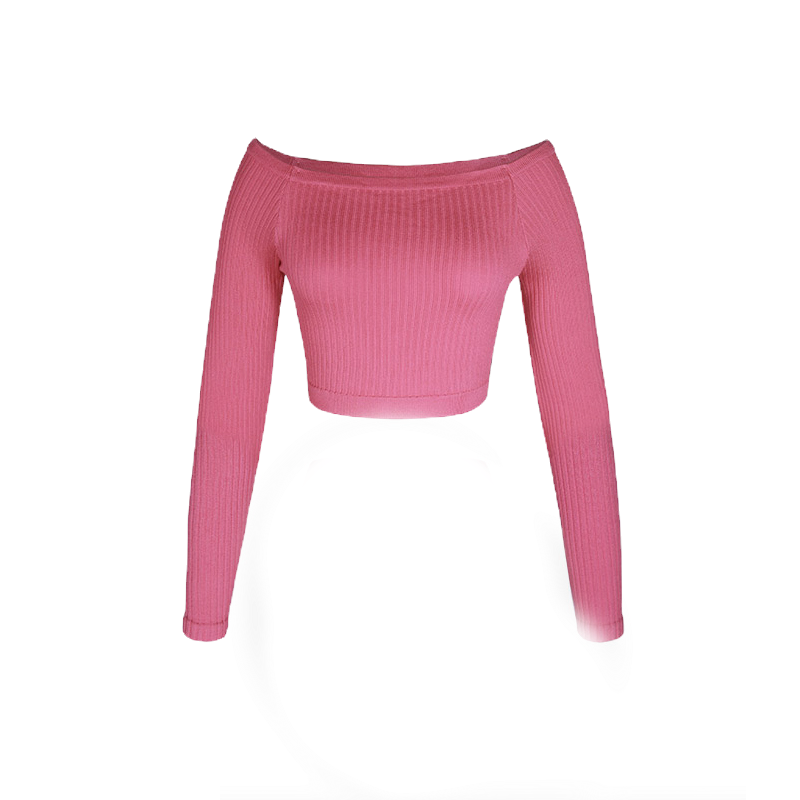 Bamboo Fiber Winter top Pink
