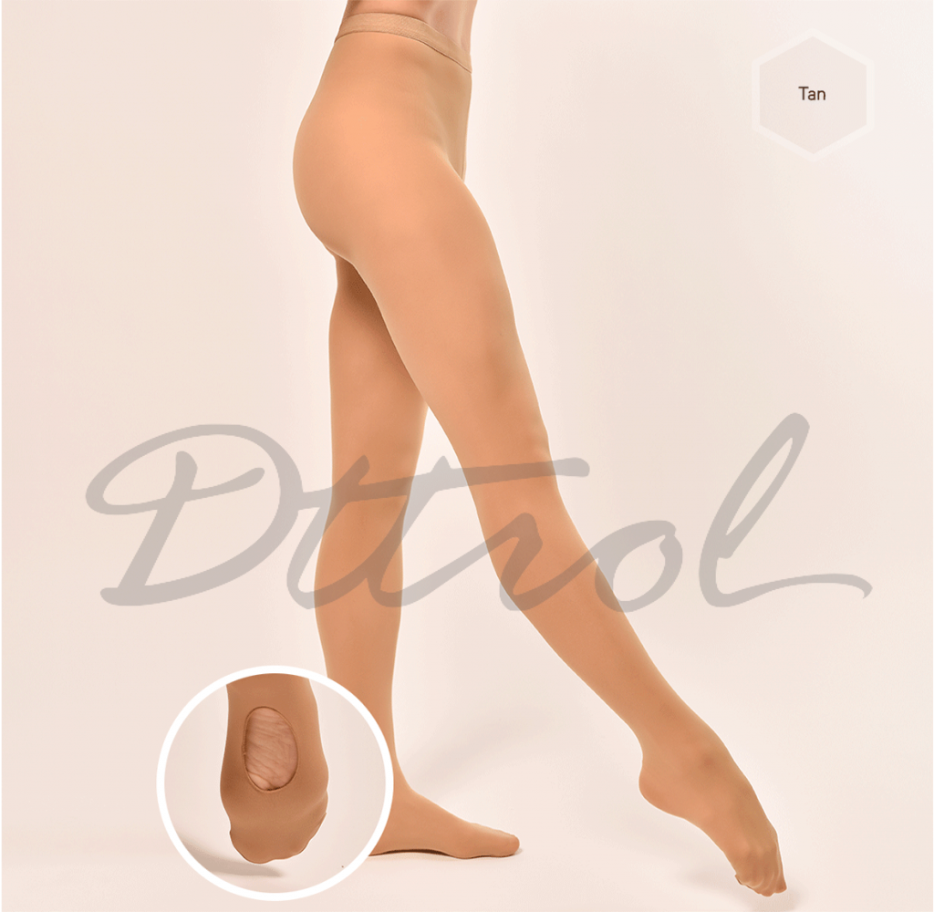 Dark Tan Convertible Tights