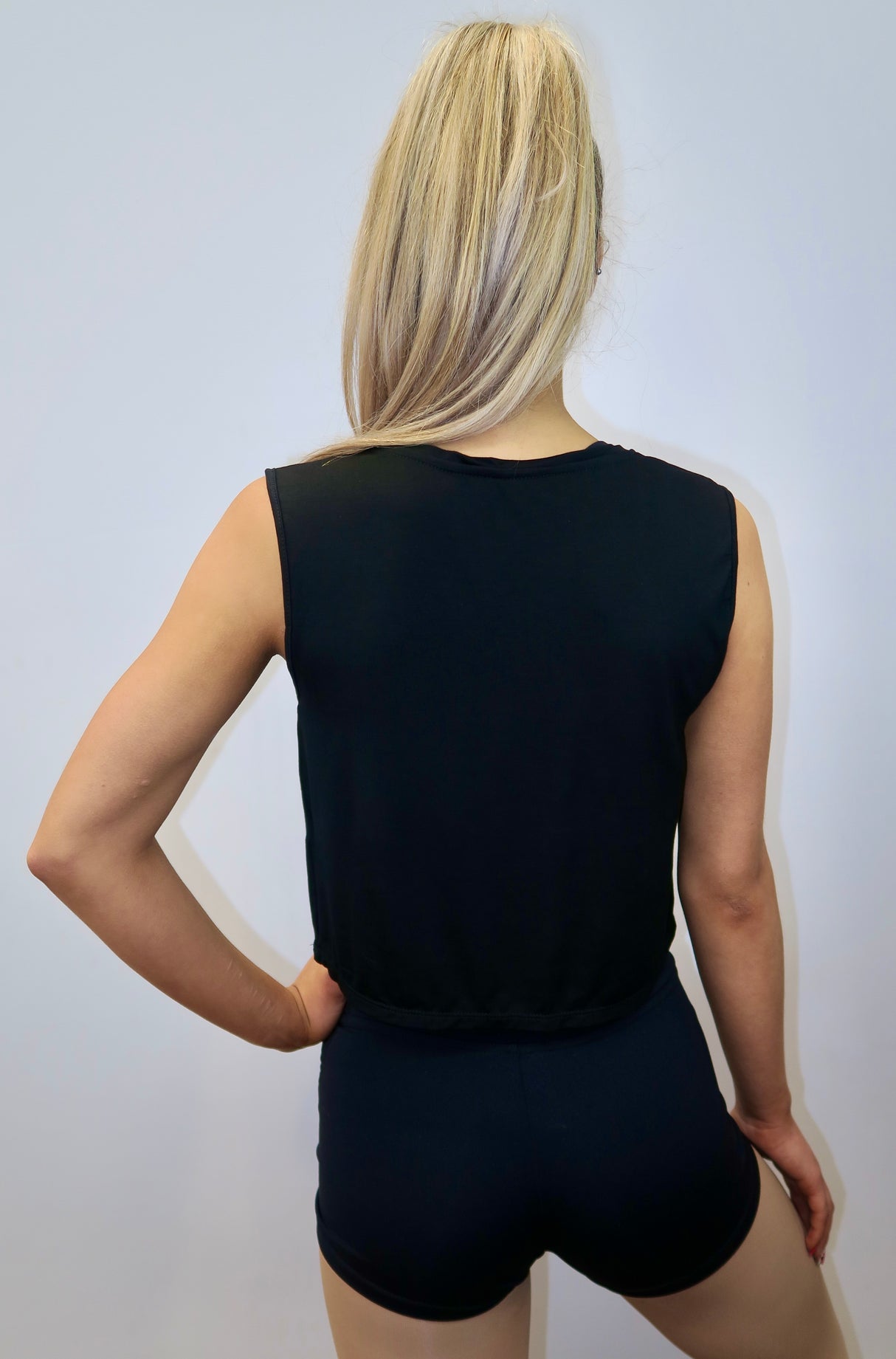 Personalised Active Cropped Tank Top