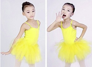 Yellow Ballet Dress