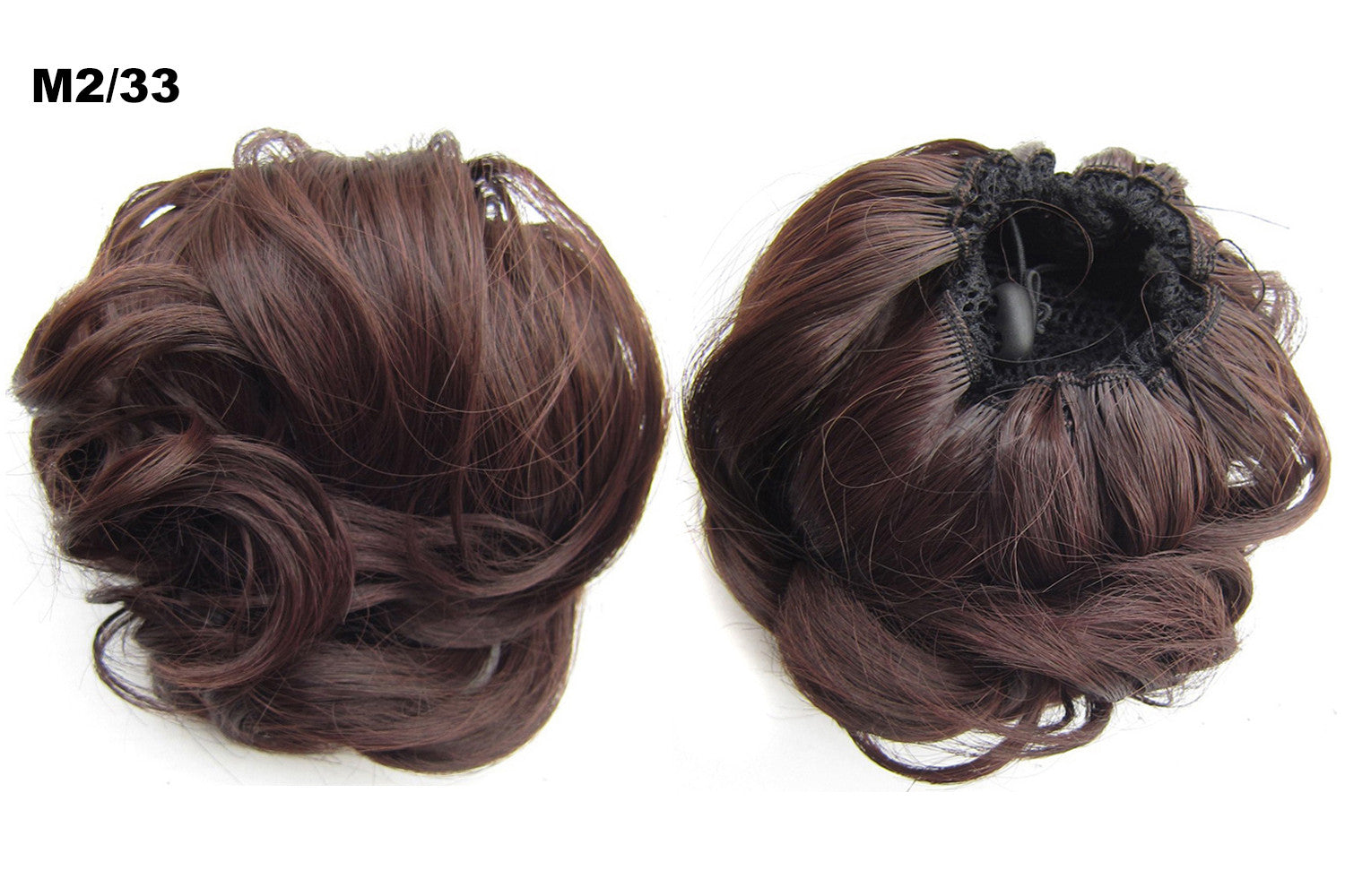 Pro Curly Bun Hair Brounette