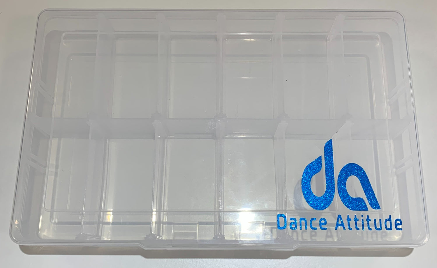 Personalised Dance Attitude Hair Box Blue colour 24- Personalise with your name