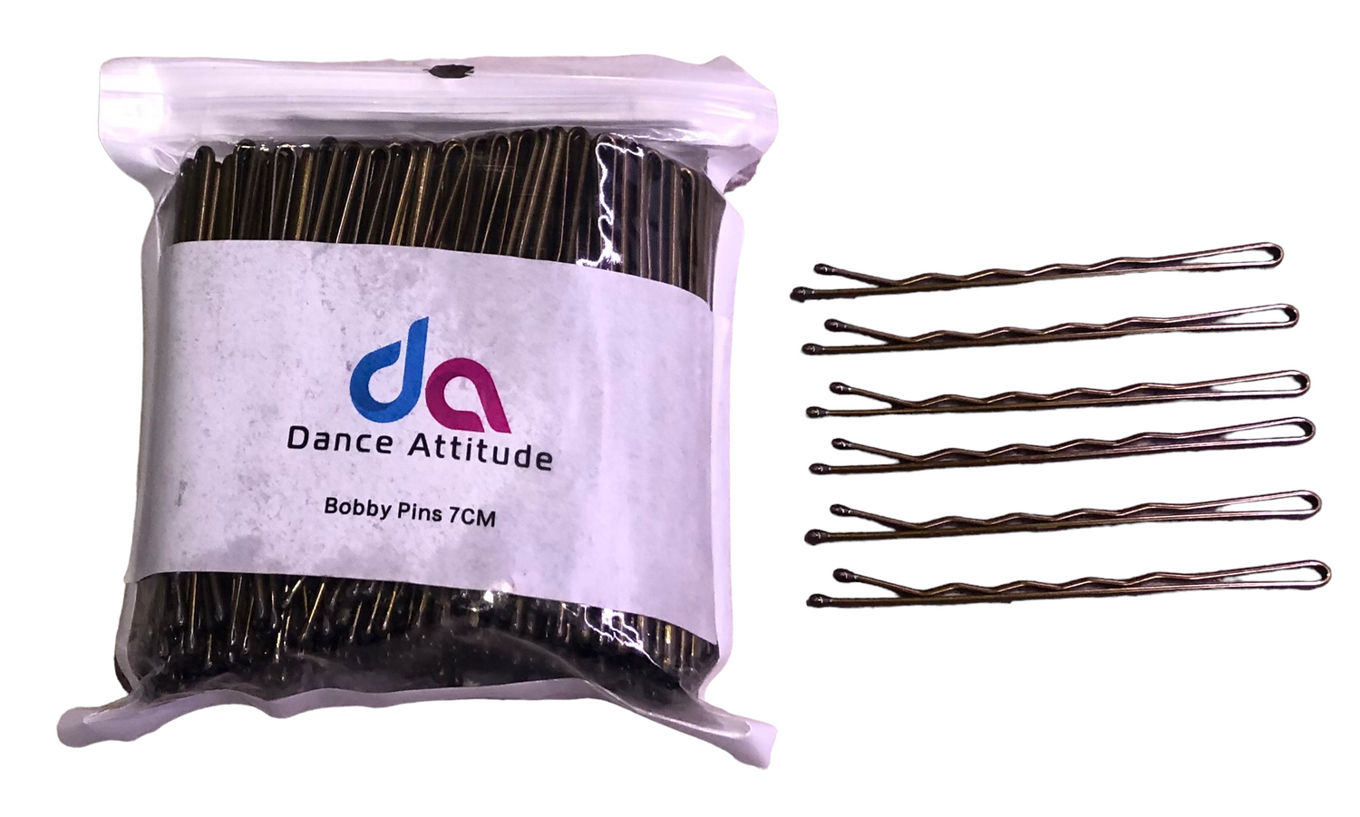 DANCE ATTITUDE Bronze Thickened Bobby Pins 7cm 300gm