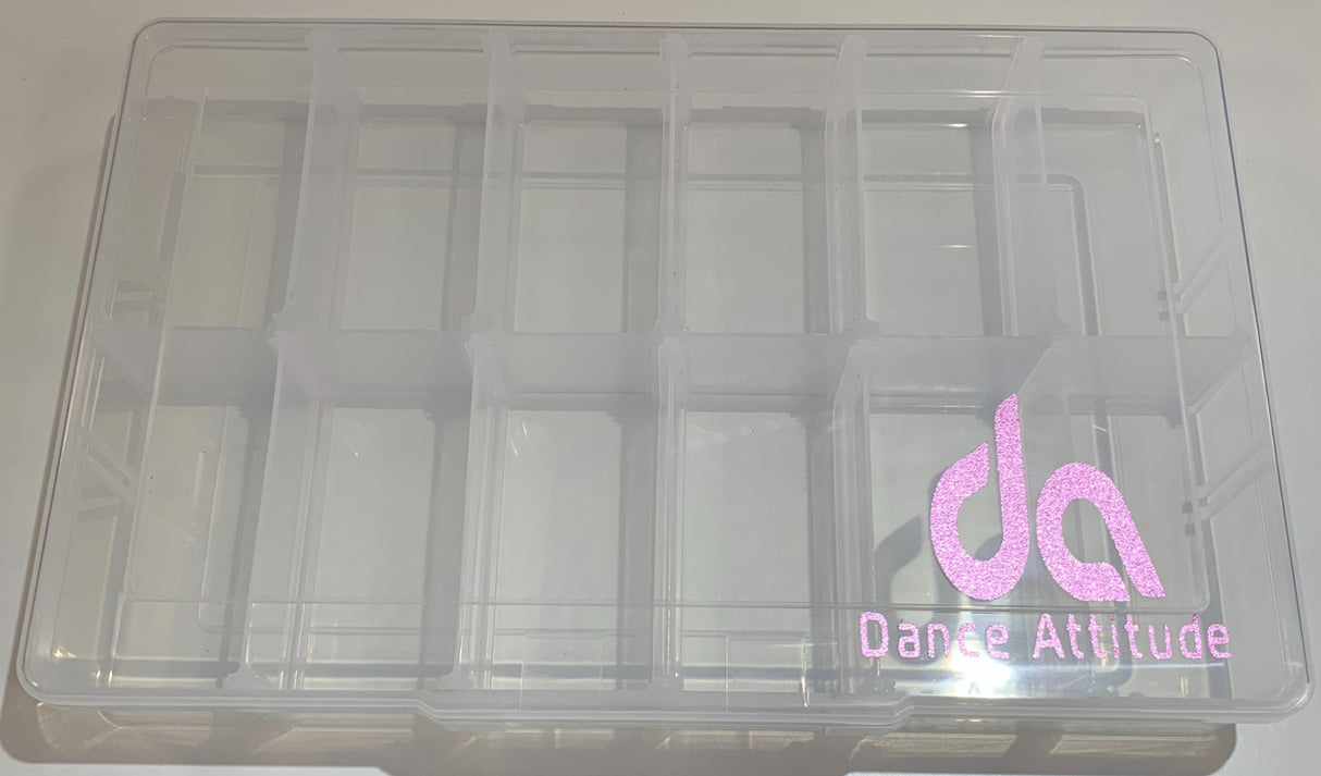 Personalised Dance Attitude Hair Box Pink