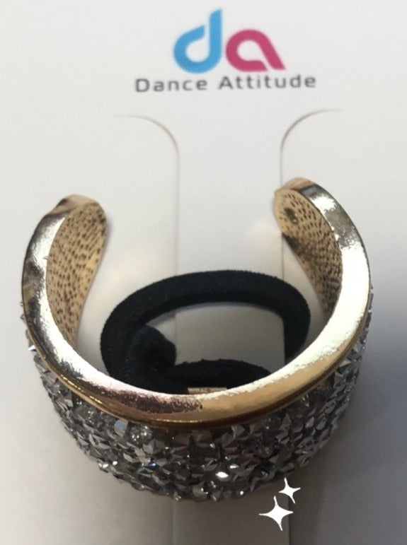 Pony Tail silver sparkle