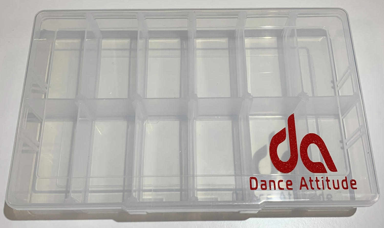 Personalised Dance Attitude Hair Box Red