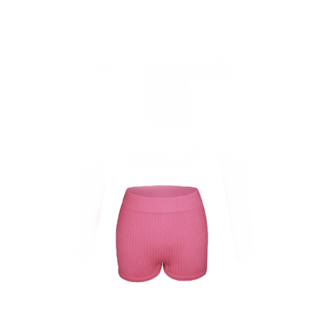 Bamboo Fiber Shorts Pink
