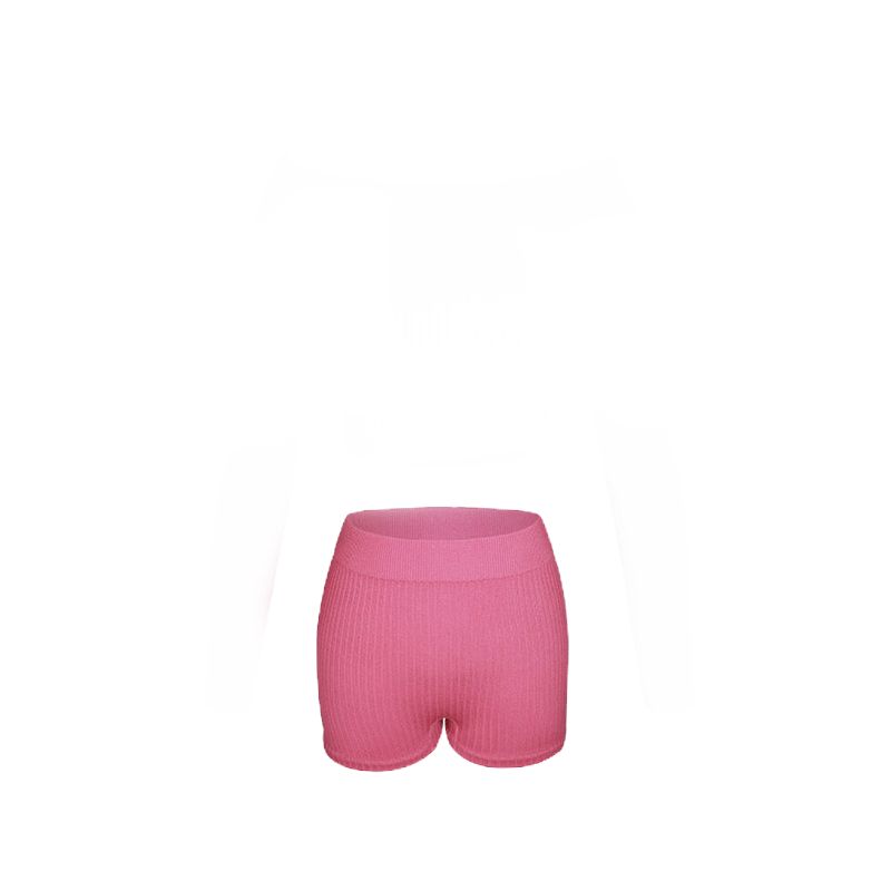 Bamboo Fiber Shorts Pink