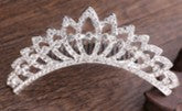 Diamonte Tiara 11cm *4