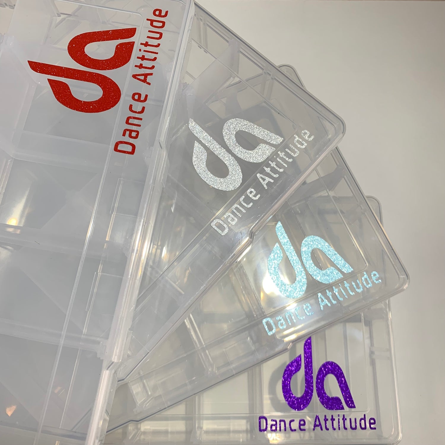 Personalised Dance Attitude Hair Box purple