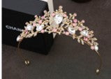 Stunning Tiara pink diamonte 13.5cm *4.5
