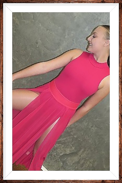 Modern Pink Mesh skirt