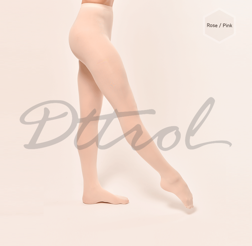 Footed Tights Flat Belt