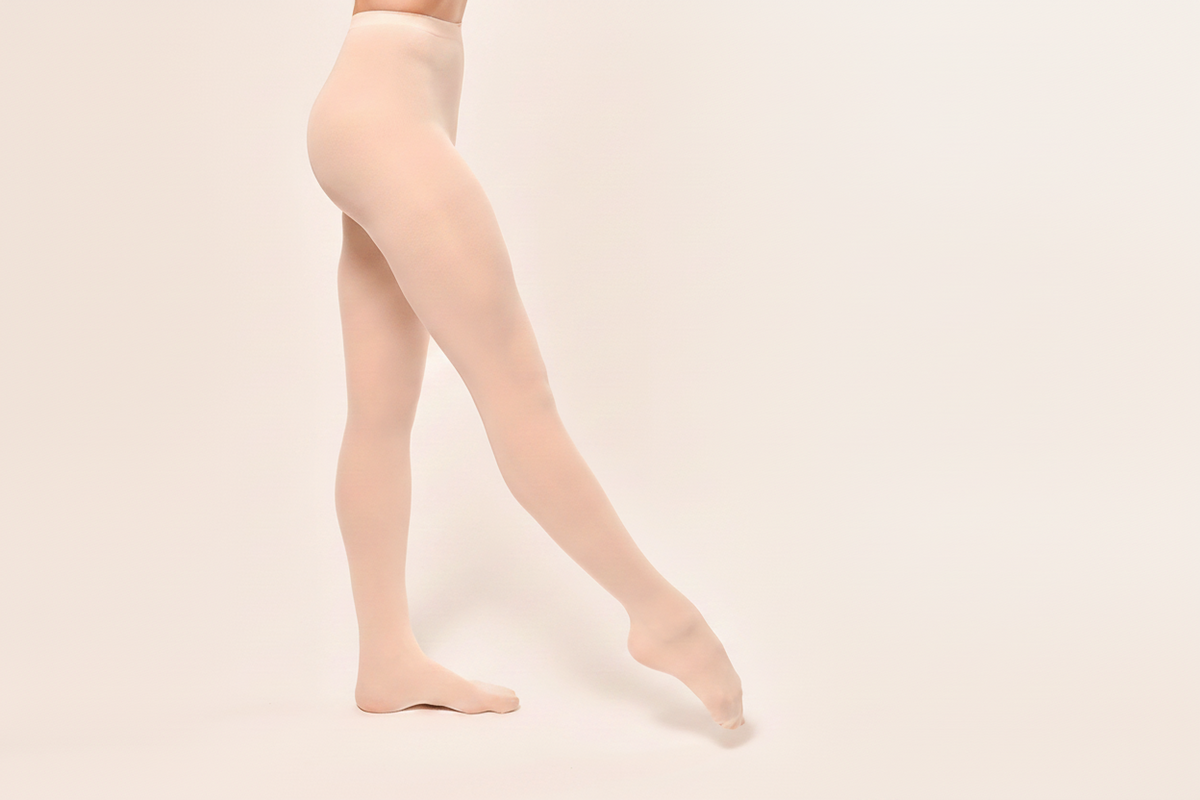 Footed Tights Pink