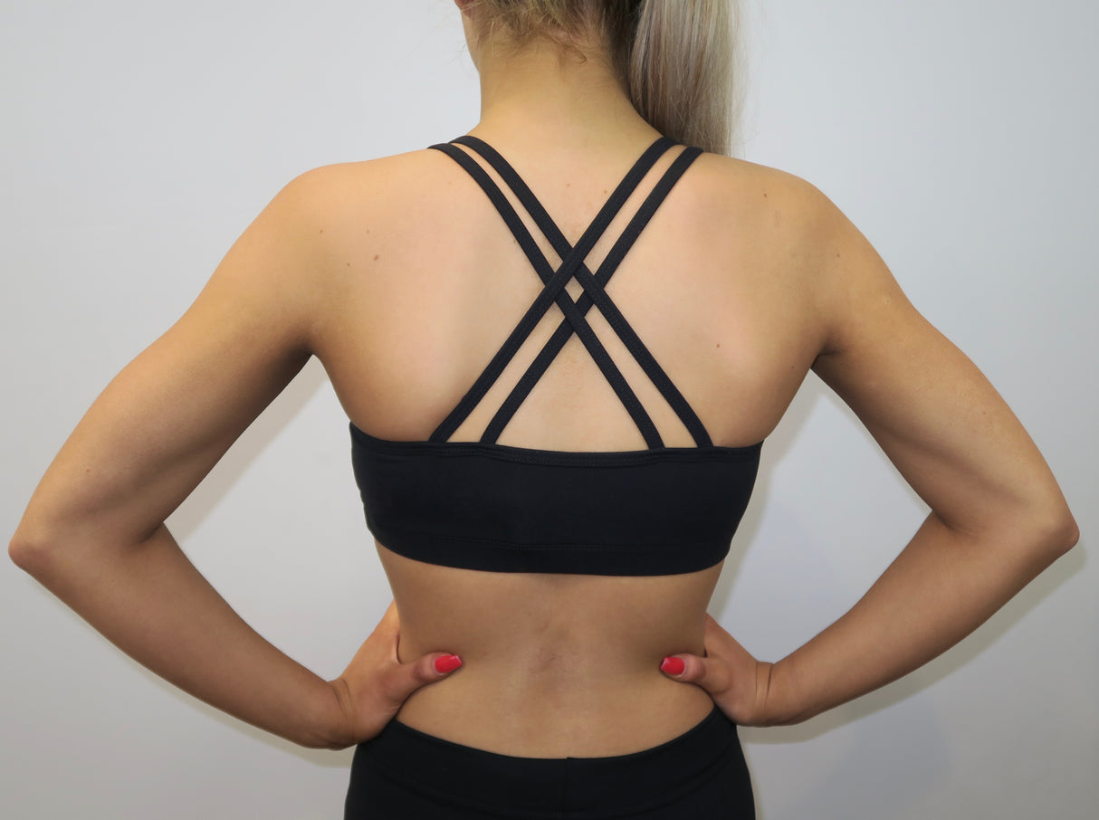 Active Crossback Crop Top