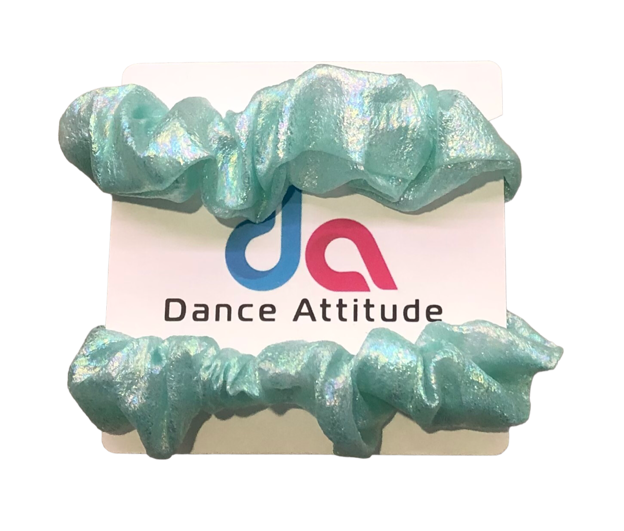 Scrunchie Mint Green Shimmer