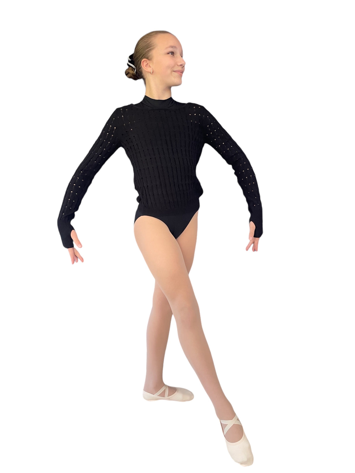 Ballet Jumper Textured Knit Long sleeve Jumper