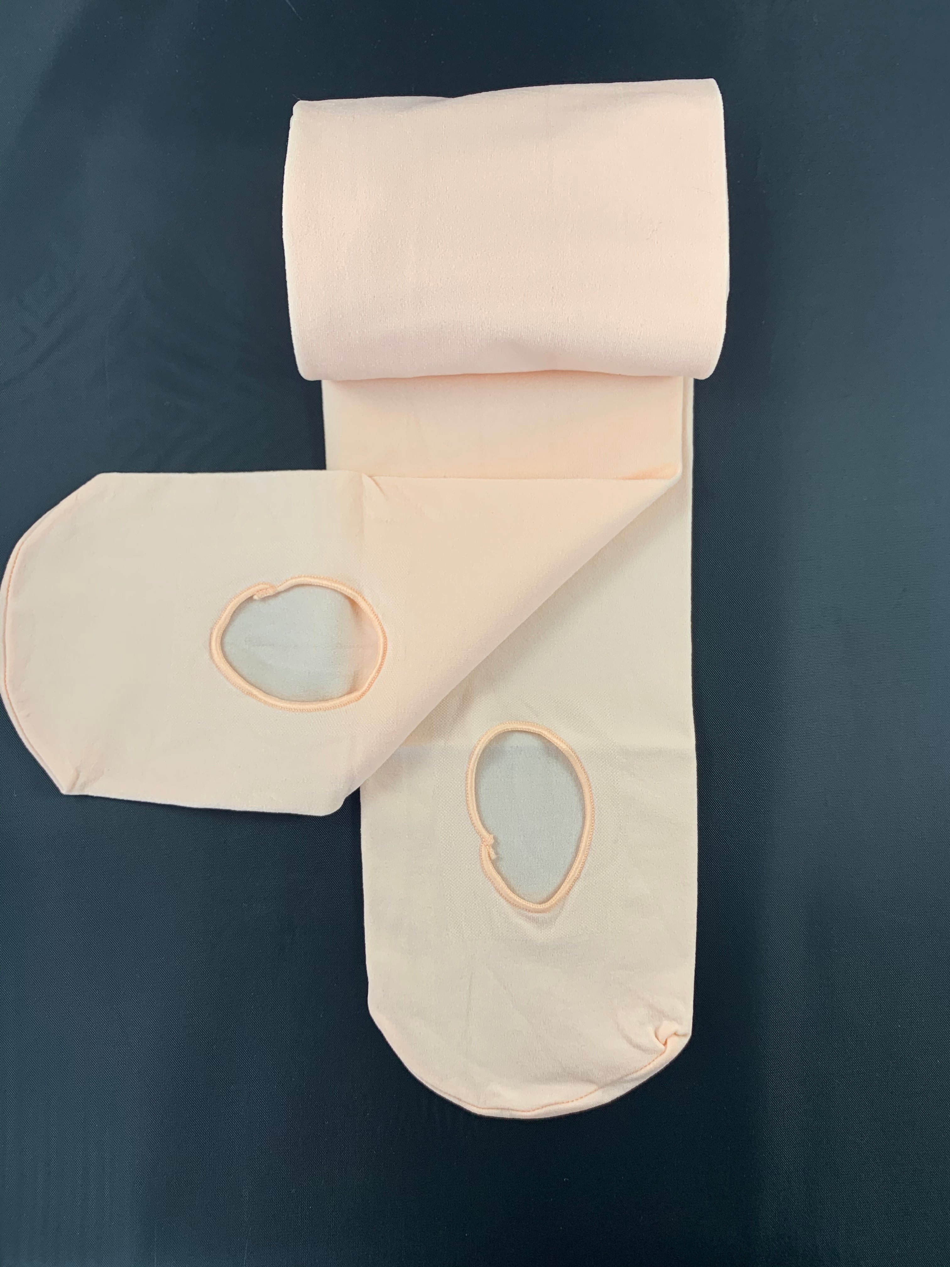 Theatrical Pink Convertible Tights Flat Belt