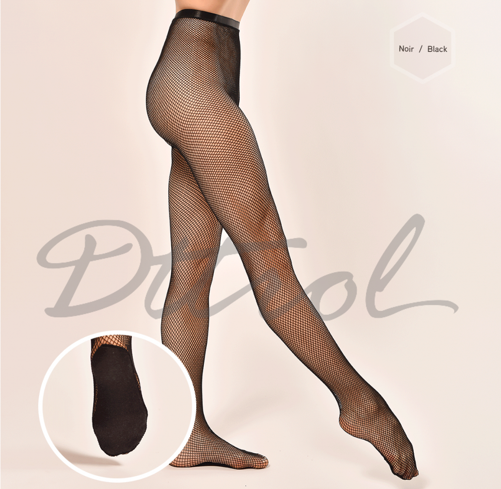 2 pack Professional footed Fishnet Tights
