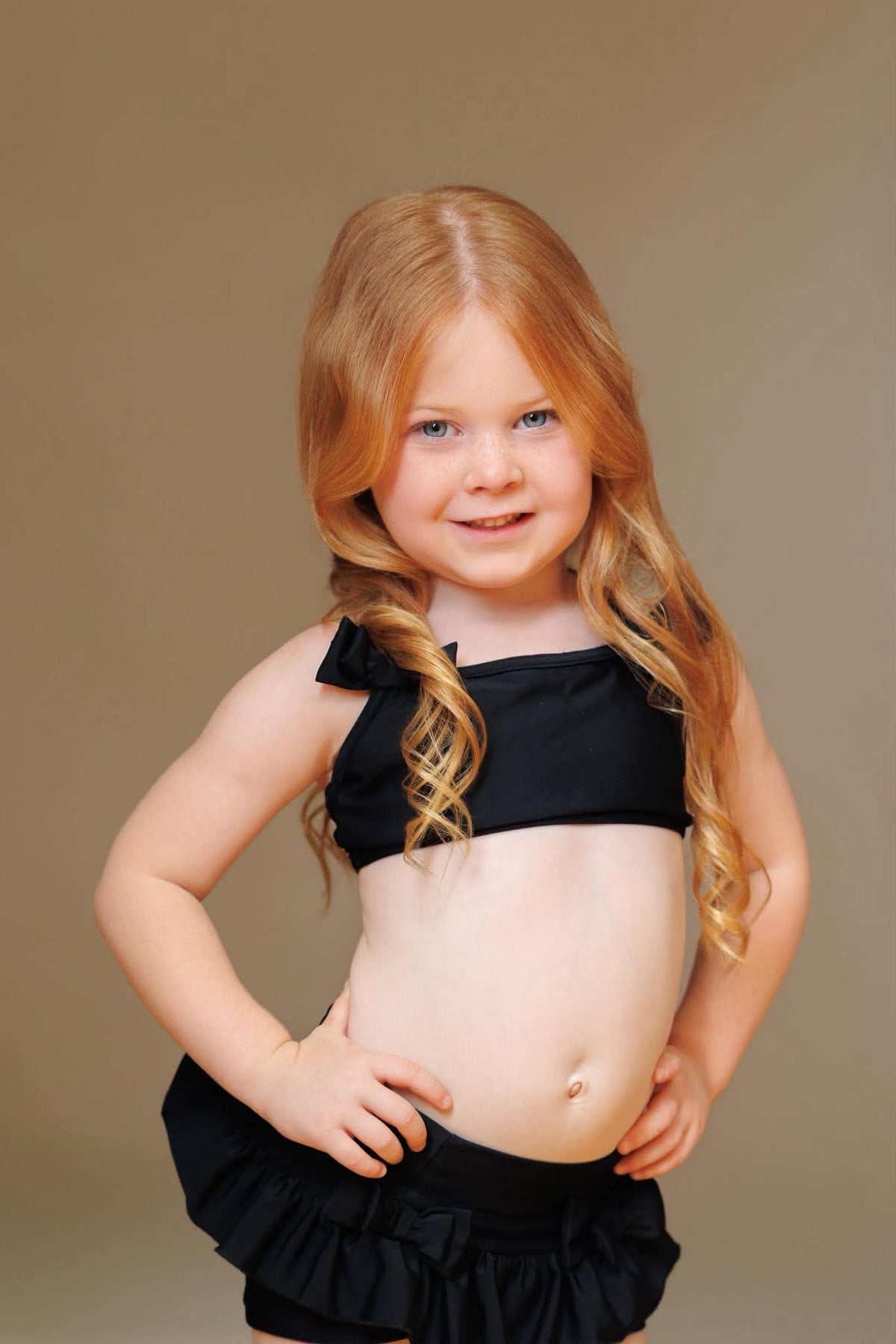 Bow Power Crop Black