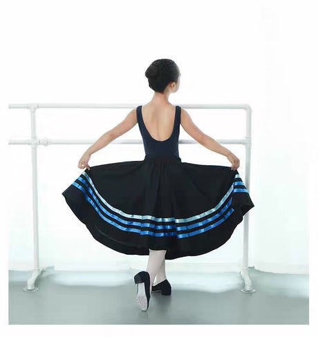 Character Skirt Blue Ribbon