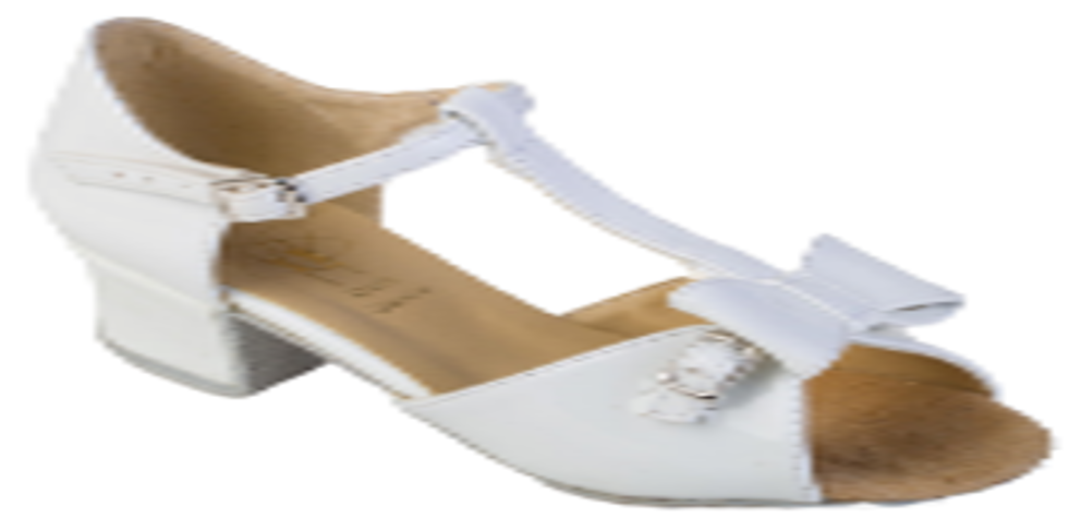 Ukraine Ballroom Dance shoes Eco Leather B26 Gold buckle front