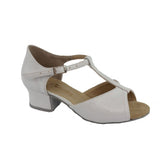 Ukraine Ballroom Dance shoes Eco Leather White 73105