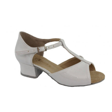 Ukraine Ballroom Dance shoes Eco Leather White 73105