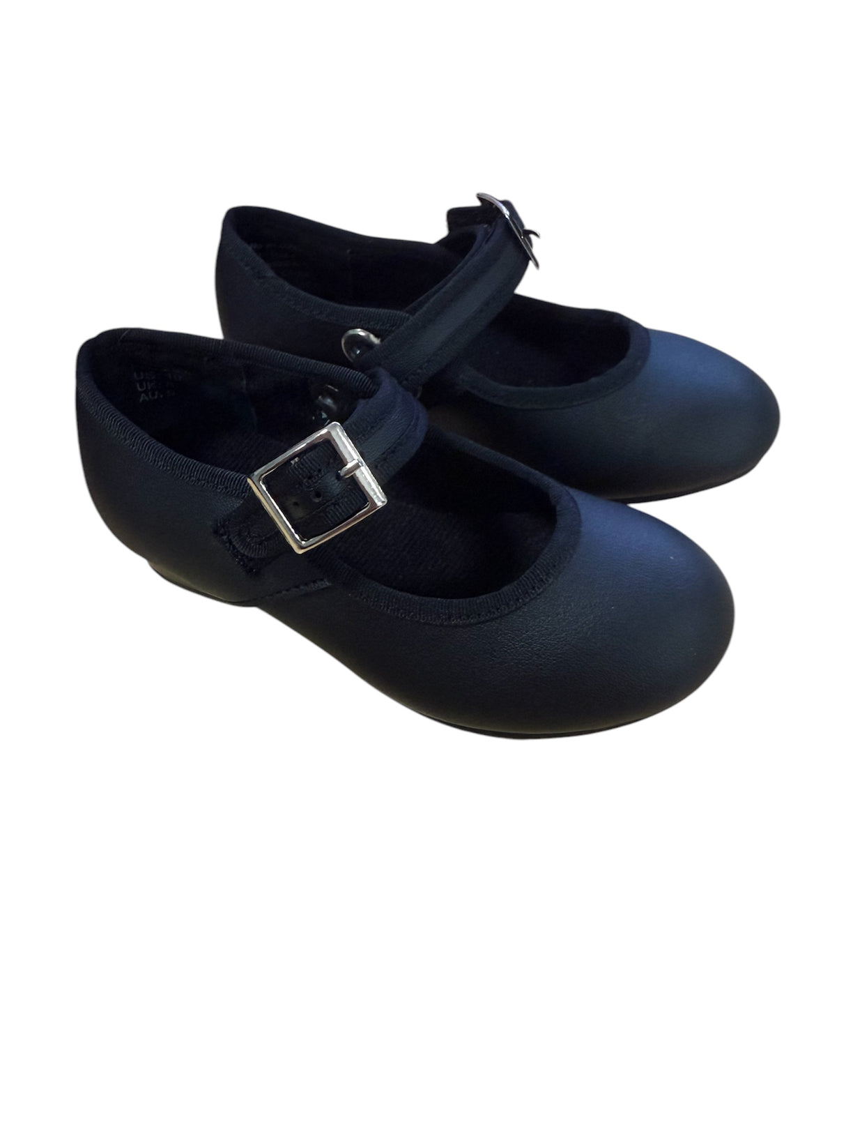 Little Tappers with velcro strap Black