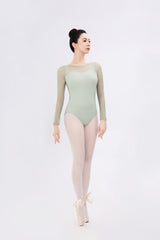 Long sleeve mesh Leo Green