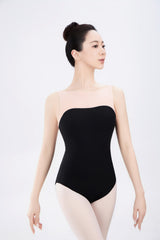 Black Sleevless mesh Leo D031117