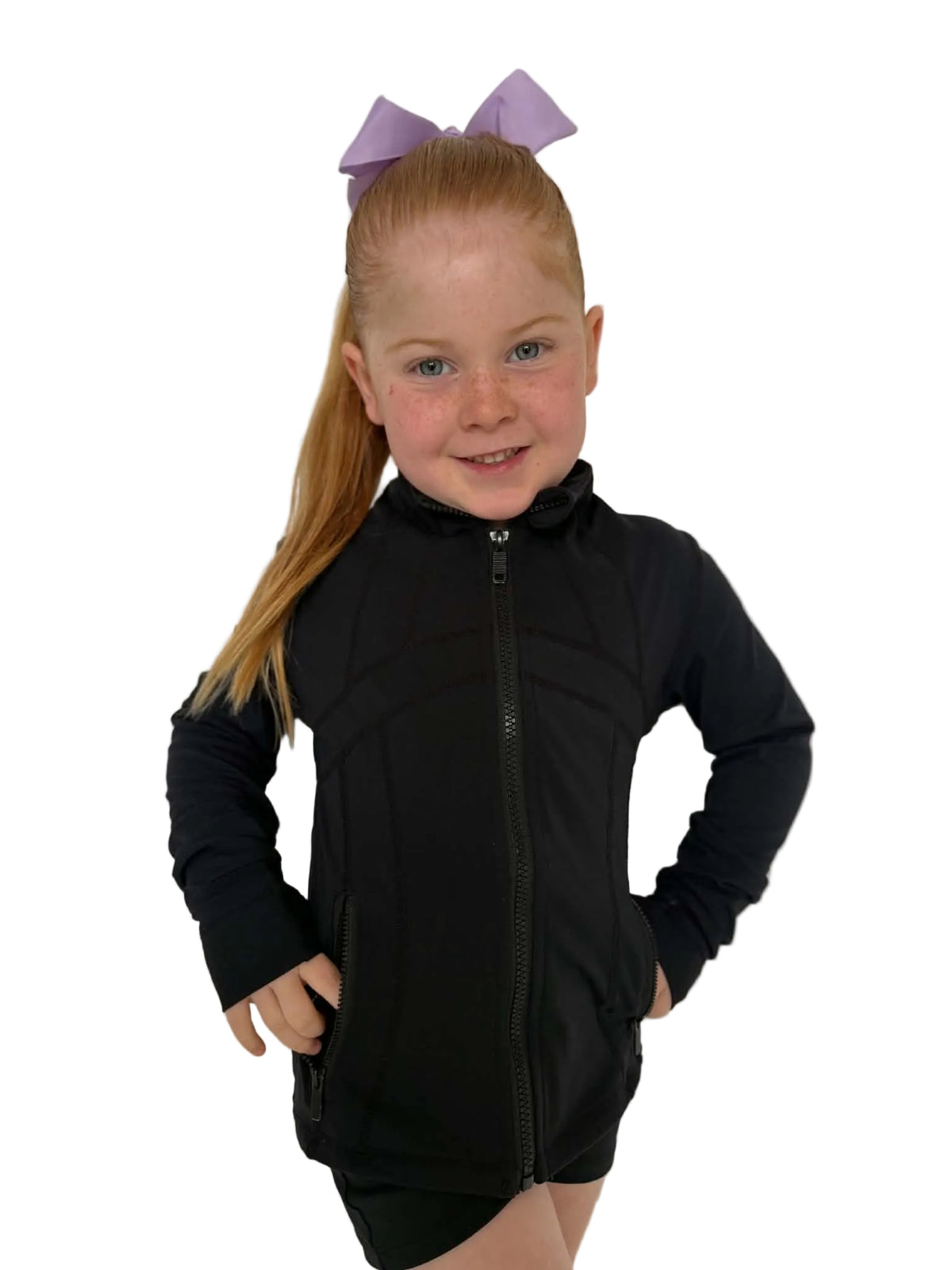 Mini Motion Zip through Jacket with pockets