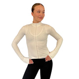 Flex Motion Zip through Jacket White