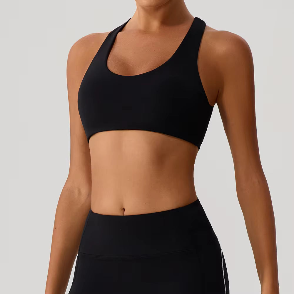 Midnight Power Crop Black