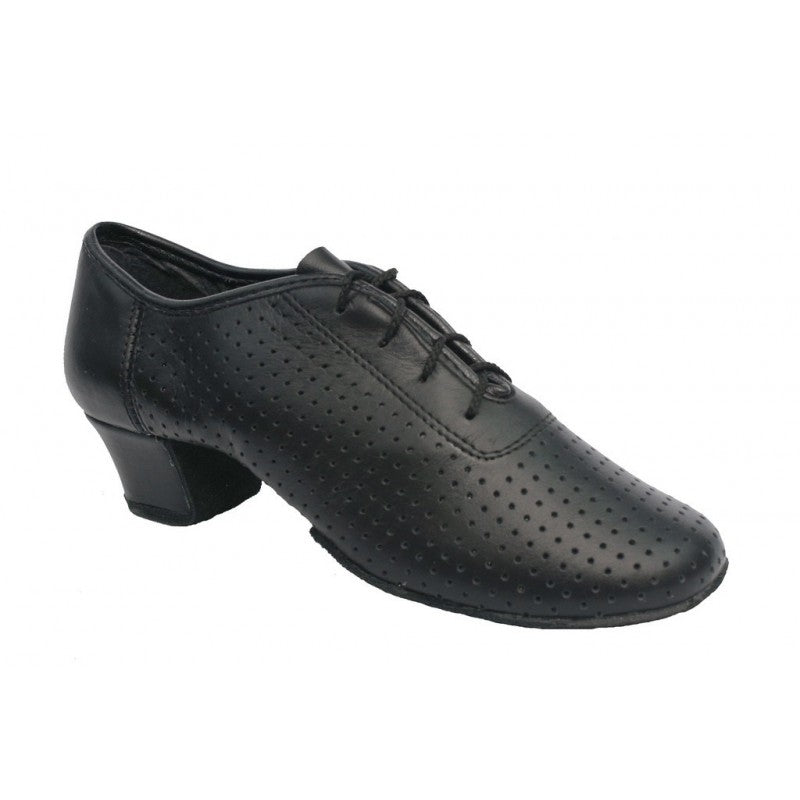 Ballroom training shoes T4A Leather Black