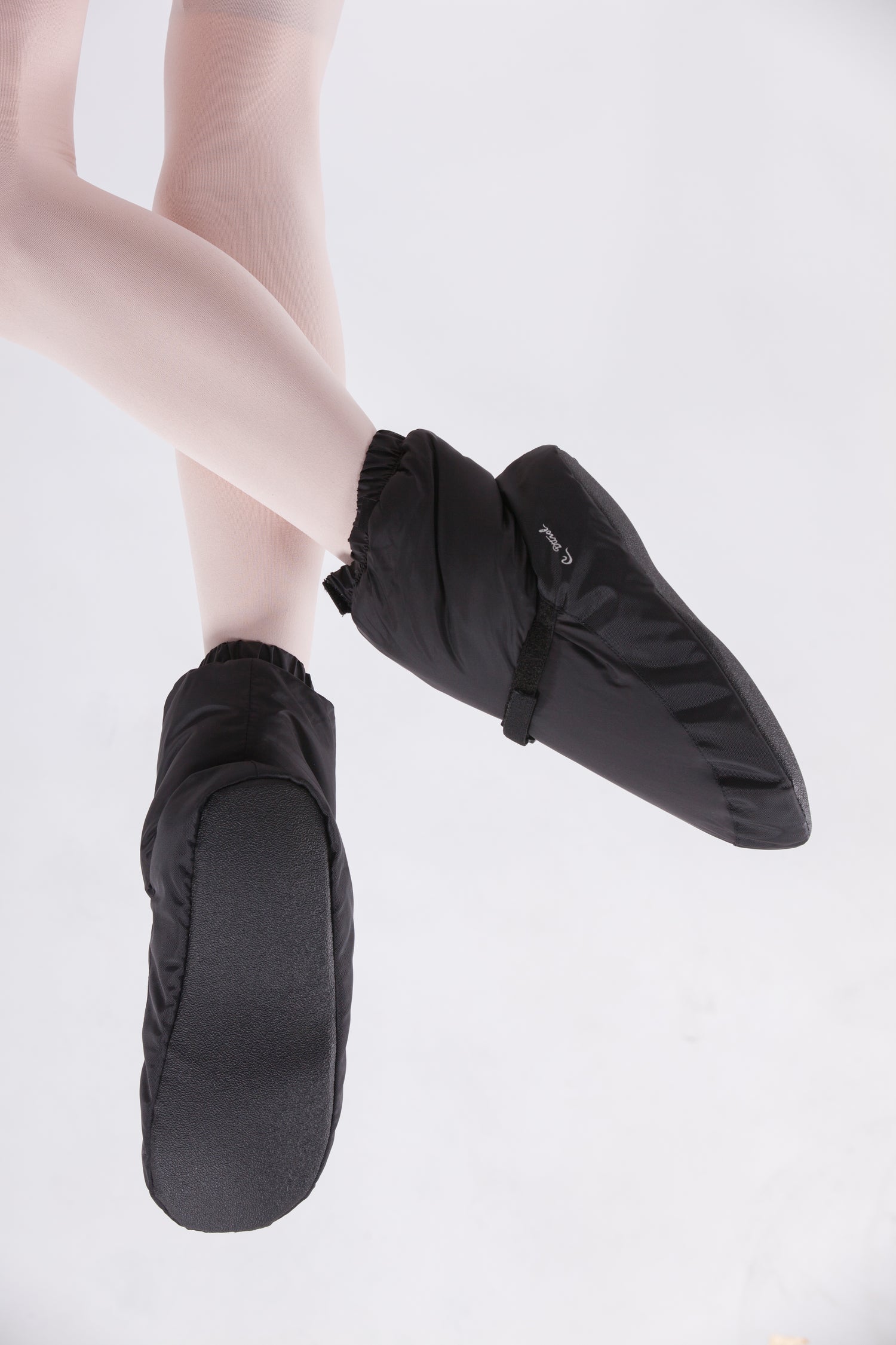 Black Warm Up Booties