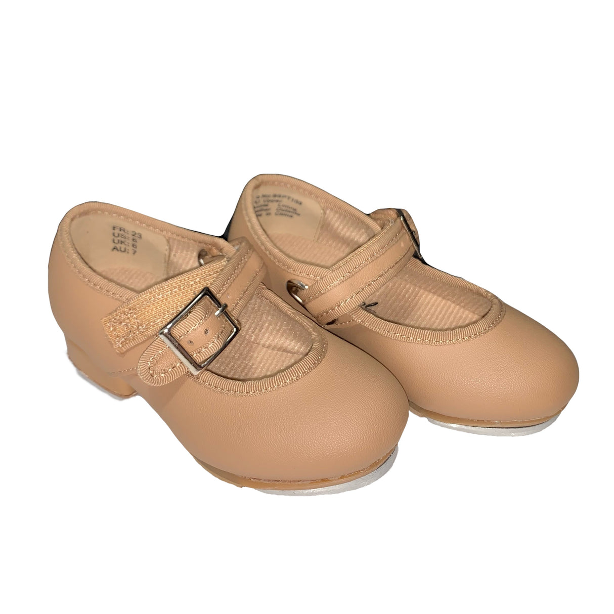 Little Tappers with velcro strap Beige