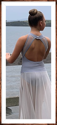 Modern Grey Mesh skirt