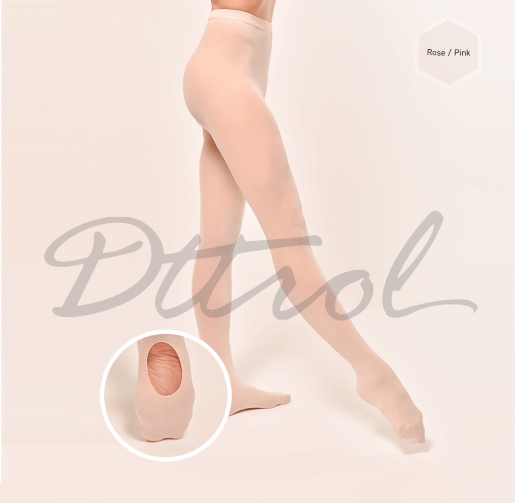 3 pack Prima Pink Convertible Tights